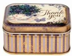 Thank you Chocolate tin - Nostalgia NOS2994